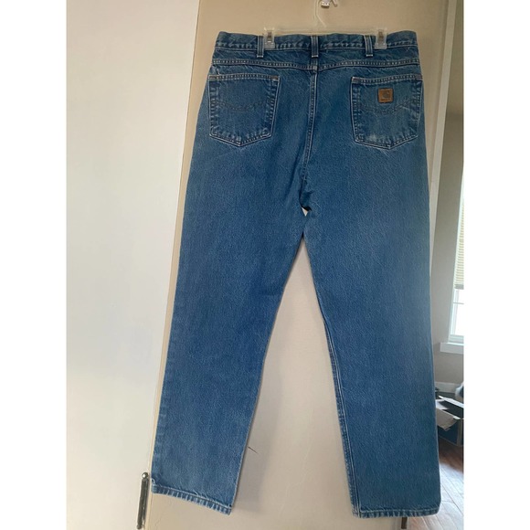 Carhartt Jeans Mens Traditional Fit Jeans RN14806 Size 40 X 32 - Picture 2 of 5